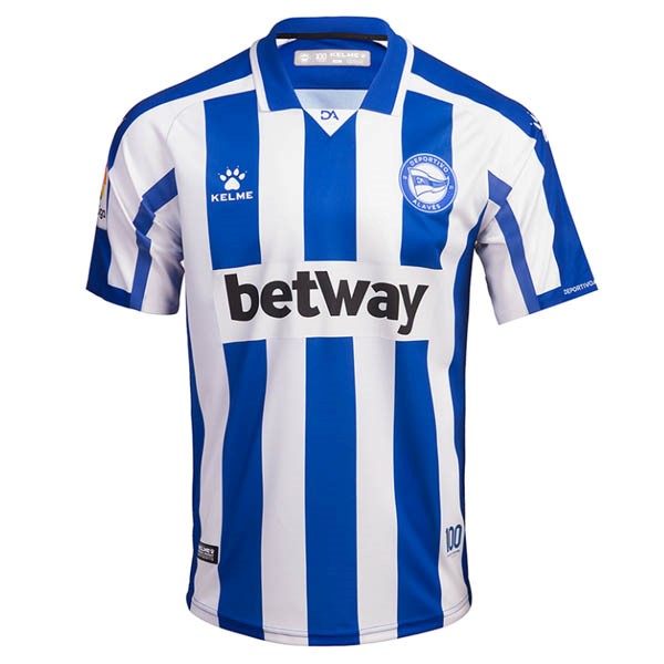 Tailandia Camiseta Alavés Replica Primera Ropa 2020/21 Azul